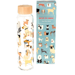 Glass water bottle 420ml - Best in Show