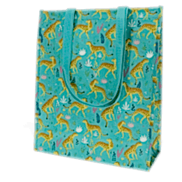 Recycled shopping bag - Cheetah