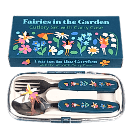 Children's cutlery set - Fairies in the Garden
