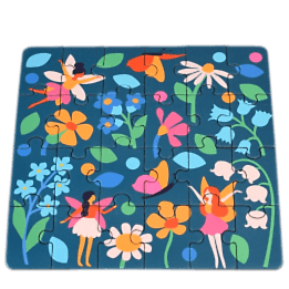Mini jigsaw puzzle - Fairies in the Garden