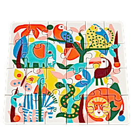 Mini jigsaw puzzle - Wild Wonders