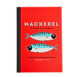 A5 notebook - Fish MACKEREL