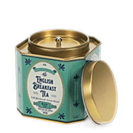 Metal tea caddy - English Breakfast