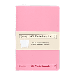 A5 notebooks (set of 2) - Pinks