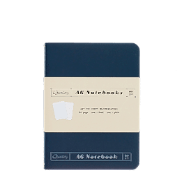 A6 notebooks (set of 2) - Orange & blue