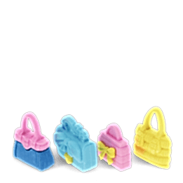 Erasers (set of 4) - Handbags