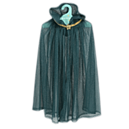 Children's glitter cape - Blue