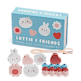 Wooden bead bracelet kit - Lottie and Friends