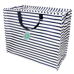 Jumbo storage bag - Nautical stripes