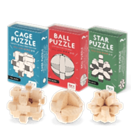 Mini wooden puzzles - Assorted