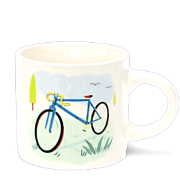 Ceramic mug - Cyclist