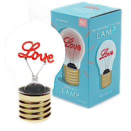 USB rechargeable light bulb lamp - Love