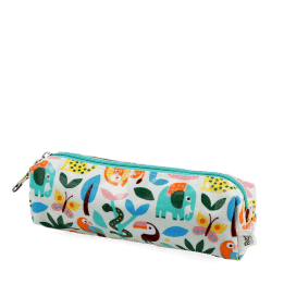 pencil case featuring wild wonders animals print 