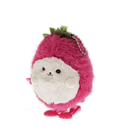 Dragon Fruit-shaped plush wind-up toy 