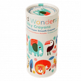 Wild Wonders Silky Crayons (set Of 12)