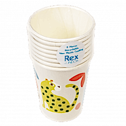 Wild Wonders Paper Cups (pack Of 8)