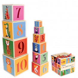 Colourful Creatures Stacking Blocks