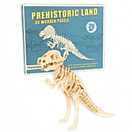 Tyrannosaurus 3d Wooden Puzzle