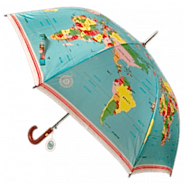 World Map Umbrella
