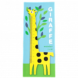 Giraffe Wooden Ruler