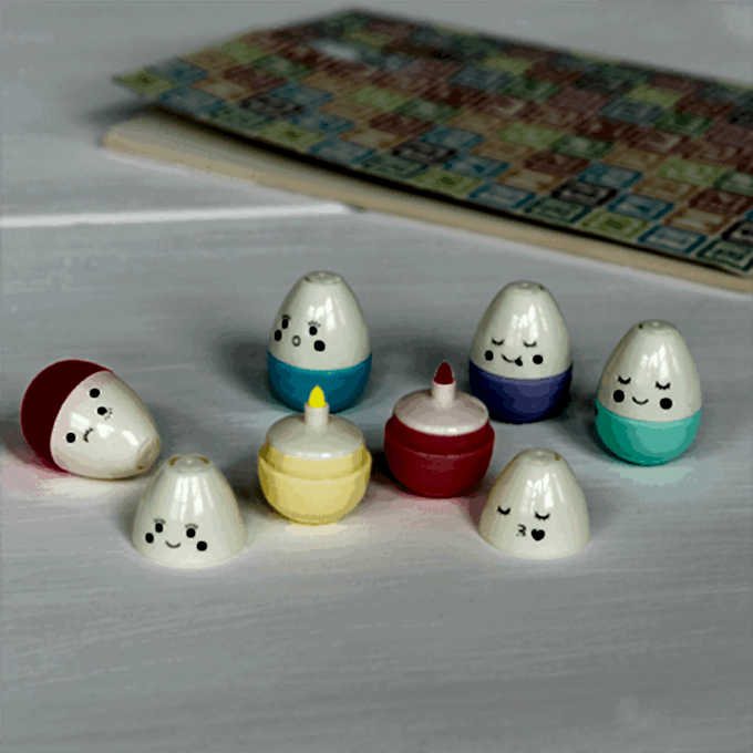 Emoji Egg Pens (pack Of 6)