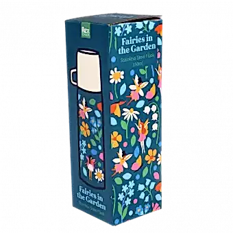 Fairies in the garden flask and cup box