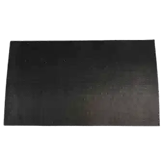 vintage apple design doormat rubber backing