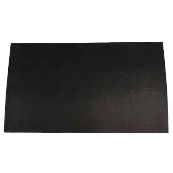 wild flowers design doormat rubber backing