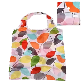 Vintage Ivy Recycled Foldaway Shopper Bag