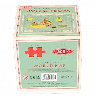 World Map 300 Piece Jigsaw Puzzle