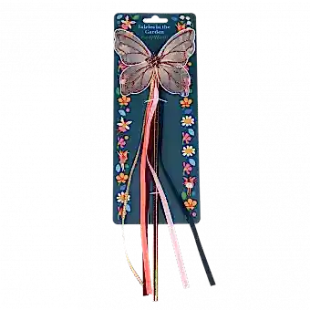 Fairies in the garden fairy wand