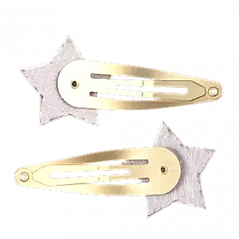 Fairies In The Garden Glitter Star Hair Clips (set Of 2)