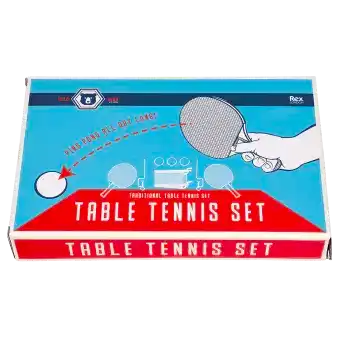 Wild Bear table tennis set box top