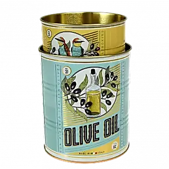 Olive Oil Storage Tins (set Of 2)