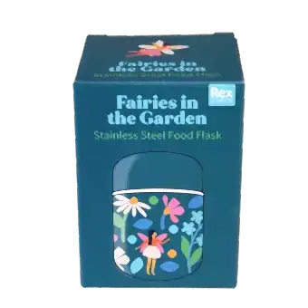 Fairies in the Garden stainless steel food flask box