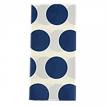 Navy on white Spotlight tissue paper sheets