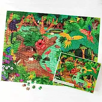 The jungle jigsaw puzzle