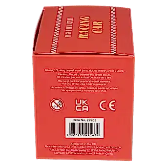 Push Down Action Racing Car Blue