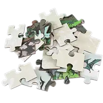 Prehistoric Land Mini Puzzle