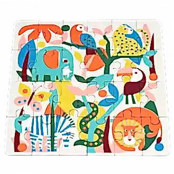wild wonders 24 piece mini puzzle