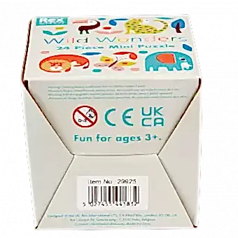 wild wonders 24 piece mini puzzle