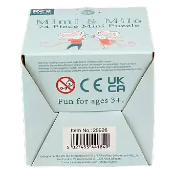 Mimi And Milo 24 Piece Mini Puzzle
