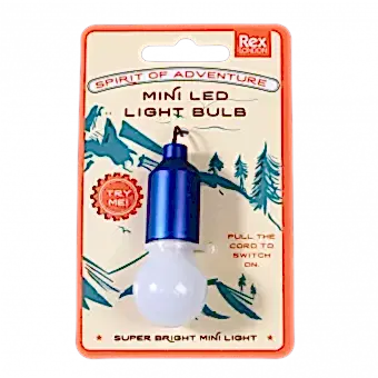 Spirit Of Adventure Light Bulb Keyring-Navy