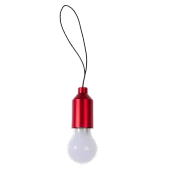 Spirit Of Adventure Light Bulb Keyring-Red