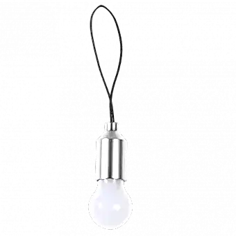 Spirit Of Adventure Light Bulb Keyring-Silver