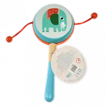 Wild Wonders Rattle Drum