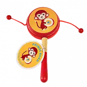 Animal Band Rattle Drum