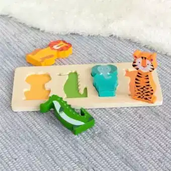 Colourful Creatures Wooden Puzzle