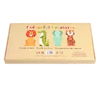 Colourful Creatures Wooden Puzzle