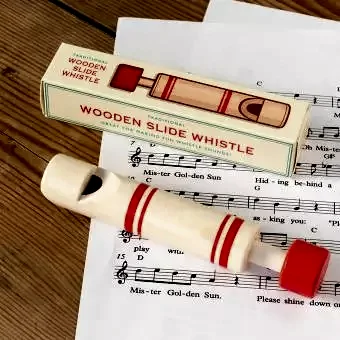 Traditional Wooden Slide Whistle